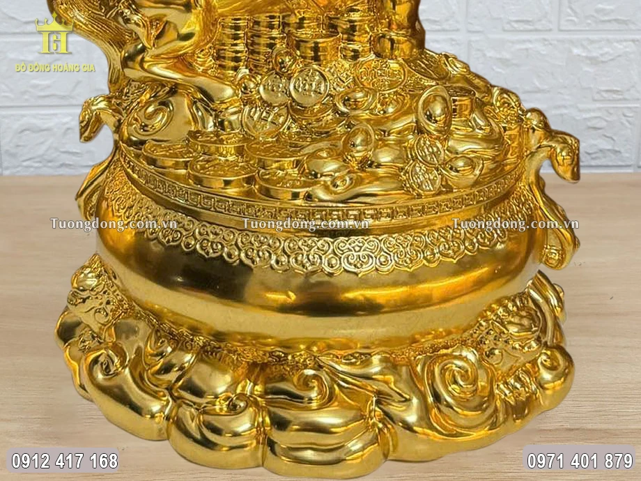 Hình ảnh hũ vàng tài lộc